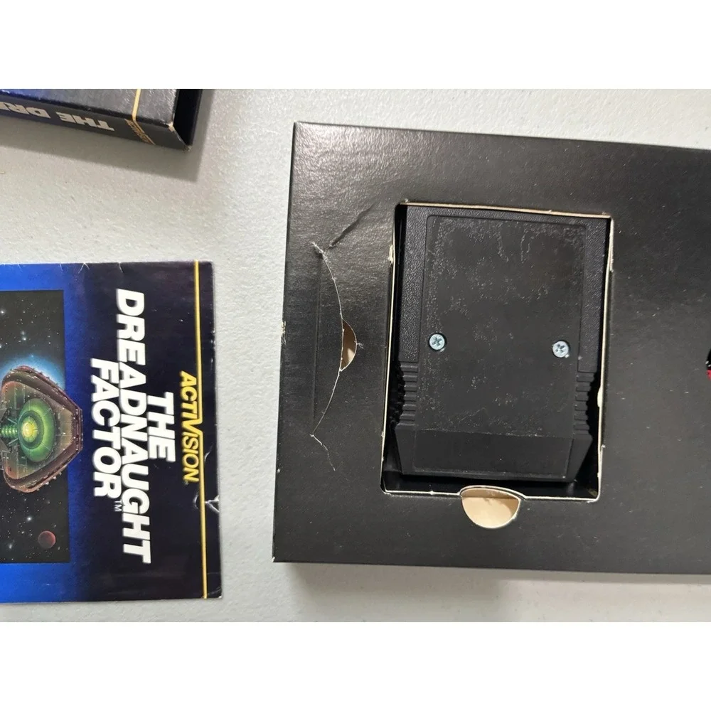 Intellivision‎ Boxed Video Game Cartridge - The Deadnaught Factor CIB